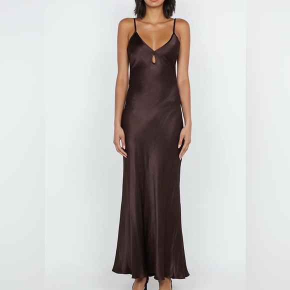 Bec & Bridge Dresses & Skirts - Bec & Bridge Cedar City Maxi Dress in Dark Chocolate Size US 6 NWT